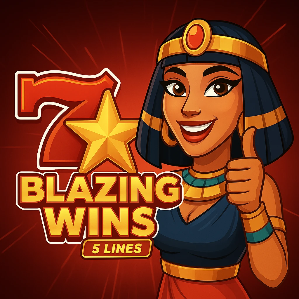 Blazing Wins: 5 lines