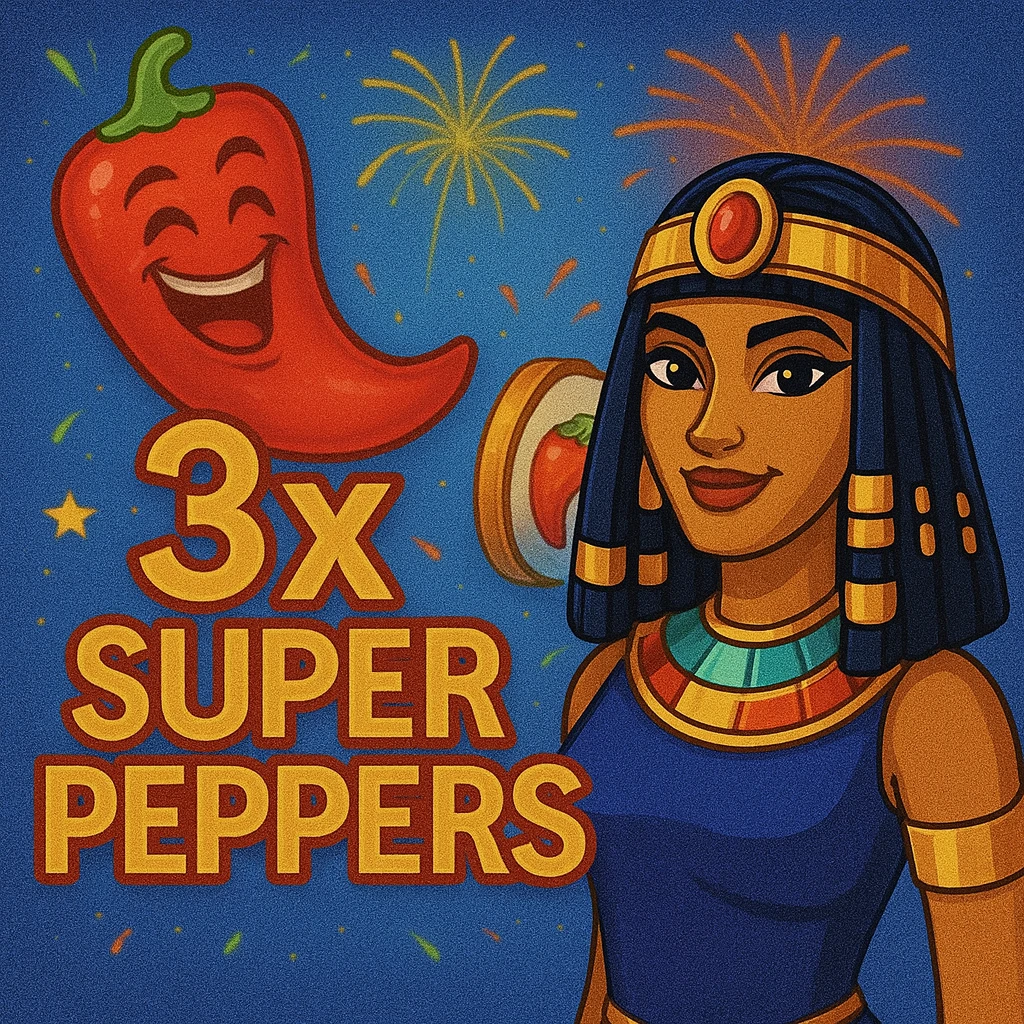 3x Super Peppers